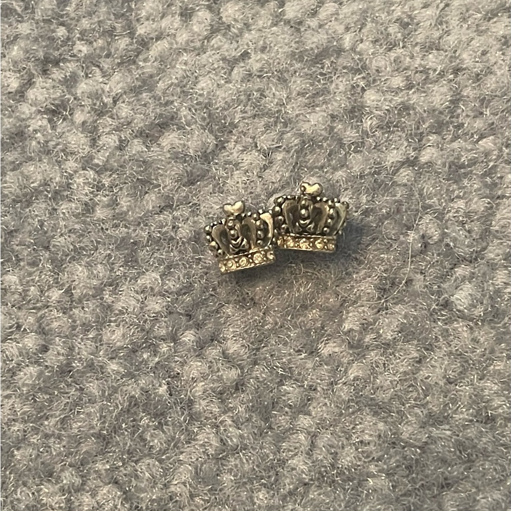 Juicy Couture Crown Stud Earrings